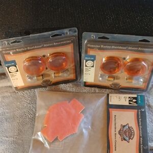Harley-Davidson Front and Back  Turn Signal Covers